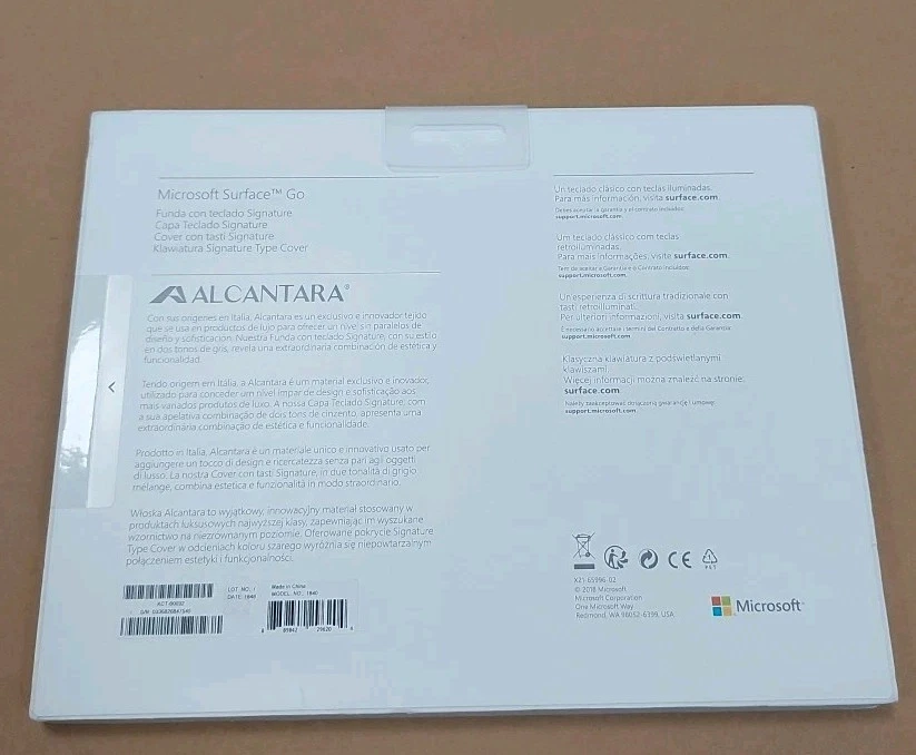 Microsoft Surface GO, Go 1/2/3 Keyboard. Spanish Layout - Image 2 of 2