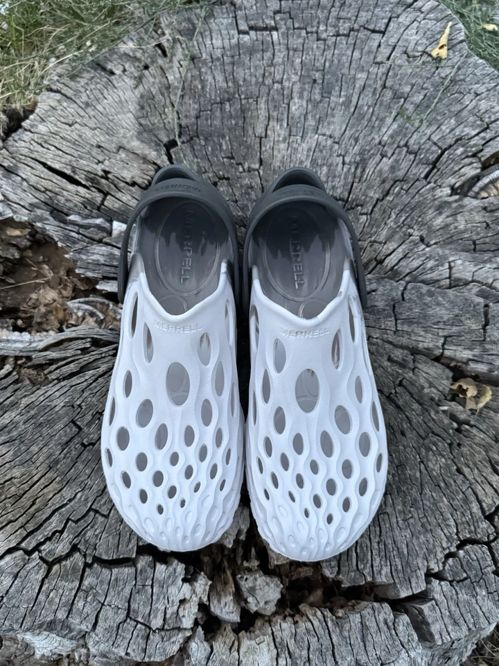 Zapatos Merrell Hydro Moc Drift para hombre talla 11 blanco/gris, ¡excelente estado! Foto 4 de 4