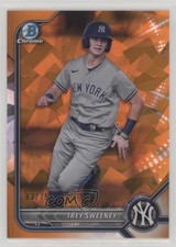 2022 Bowman Chrome Sapphire Prospects Orange 63/75 Trey Sweeney #BCP-214 1lj1