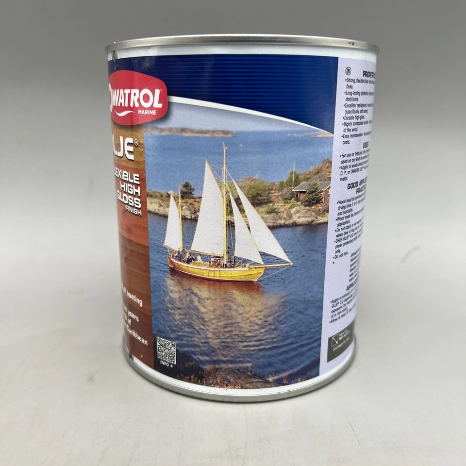 Owatrol Deks Olje D2, barniz de aceite para madera, madera interior y exterior, acabado de alto brillo Foto 2 de 4