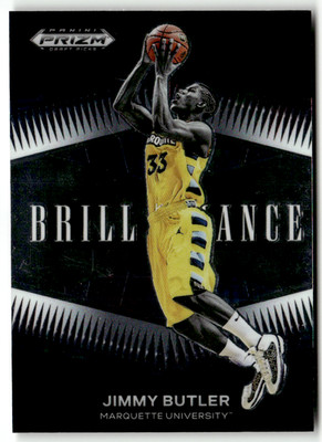 2022 Panini Prizm Draft Picks NBA No. BR-JB Jimmy Butler Brilliance