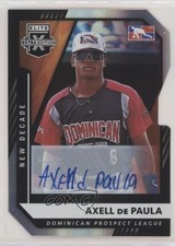 2021 Elite Extra Edition New Decade Signatures Die-Cut Axell de Paula #171 Auto