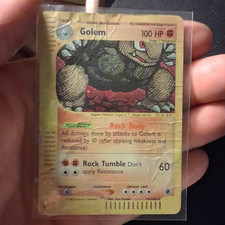 Pokemon TCG Expedition Base Set Golem 14/165 Reverse Holo Rare EN on eBay