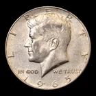1965 Kennedy Half Dollar 50 C Coin 40% Silver