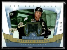2006-07 Fleer Hot Prospects Materials Red Brenden Morrow 066/100 Dallas Stars