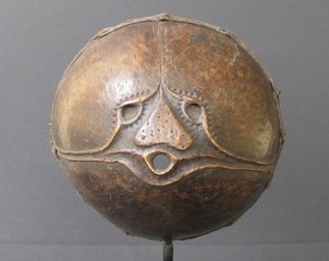 Insolite Sculpture Noix de Coco, Timor Indonésie