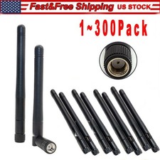 300 x RP-SMA Antenna for WiFi 2.4GHz 5Ghz Wireless Router or Card Female Pin Lot