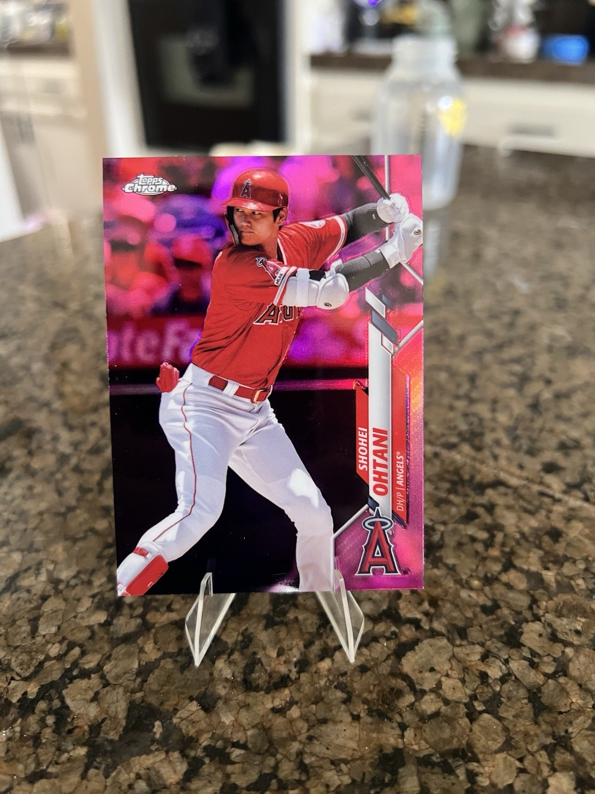 2020 Topps Chrome - Shohei Ohtani #21 Pink Refractor GEM/MINT Dodgers Angels MVP