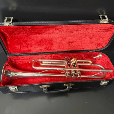 YAMAHA YTR-135 Trumpet Silver Beginner-Friendly Model Japan Exc | eBay