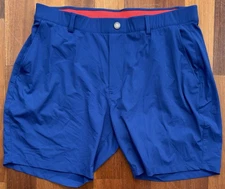 Redvanly Hanover 7 inch Golf Shorts Blue Men's size XL X-LARGE Free Shipping