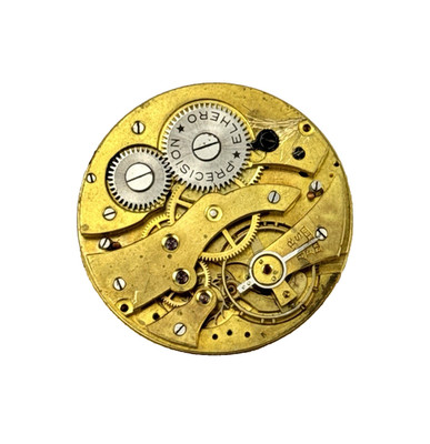 Precision Elhero Taschenuhrwerk 16S, 42,62mm Vintage Teile Reparatur (752)