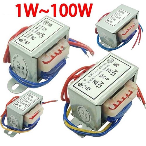 AC 110V/220V/380V IN 6V-36V Out 1W~100W Single/ Dual Output Power Transformer - Picture 2 of 25