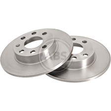 A.B.S. 2x Bremsscheibe vorne 236 Voll für Opel Corsa 15751