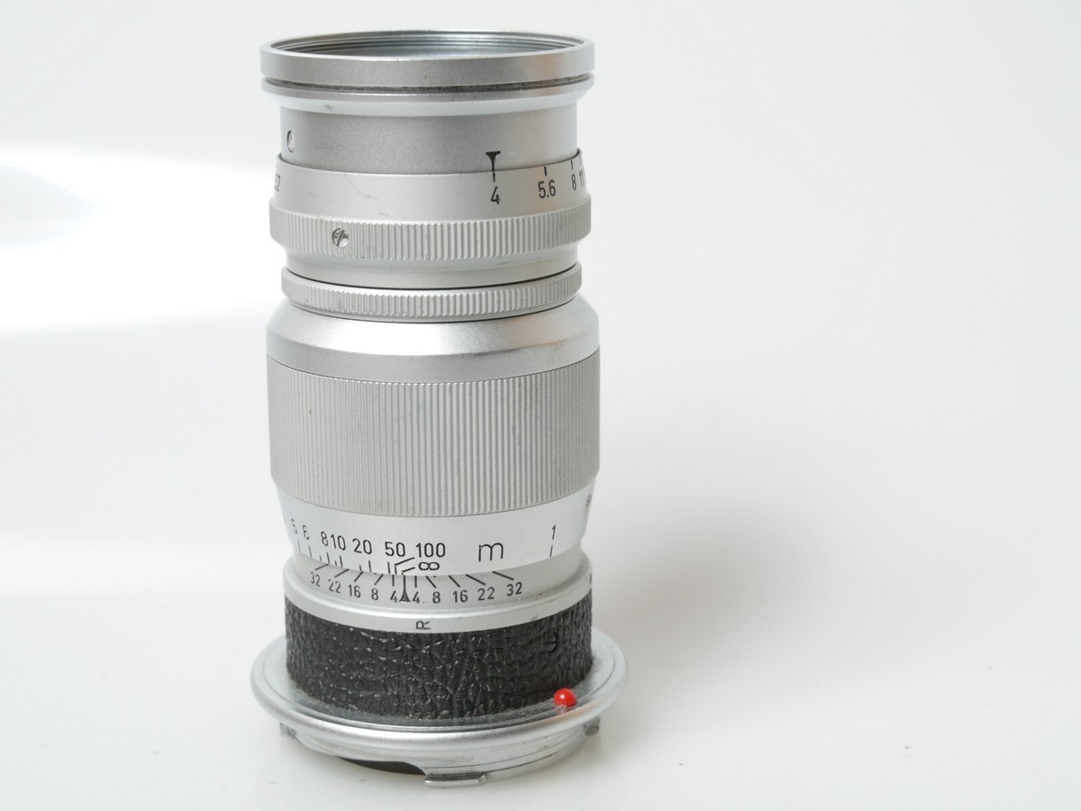 Leitz ELMAR 9cm f4 4/90 mm für for Leica M s. guter opt
