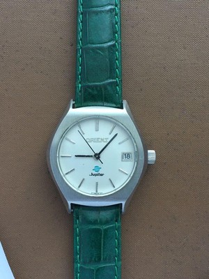 OH.Orient Jupiter Overhauled Vintage Rare Mens Wristwatch Manual 