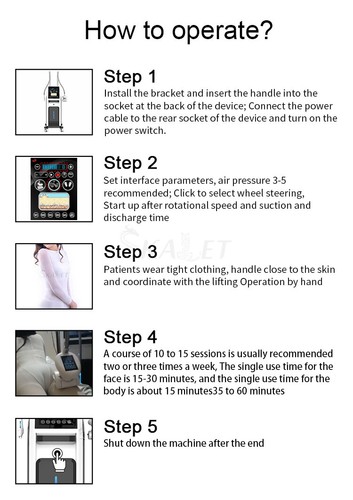 Vela Body Machine zur Fettreduktion und Cellulite Behandlung Hautpflege Maschine - Bild 6 von 7