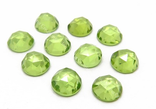 Confezione 5 Pezzi Peridoto Rosa Tonda Taglio 5x5mm a 6x6mm Pietra Preziosa Naturale Sciolta - Foto 4 di 7