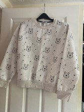 Disney Winnie the Pooh oatmeal colour sweatshirt size 2XS