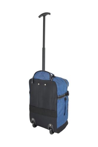 RyanAir 40x20x25cm Underseat Cabin Holdall on Wheels RyanAir Travel Luggage 20L - Picture 11 of 41