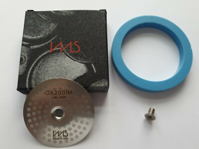 IMS Competition 55 mm Gaggia Classic Dusche GA200IM & Silikon Gruppenkopfdichtung 