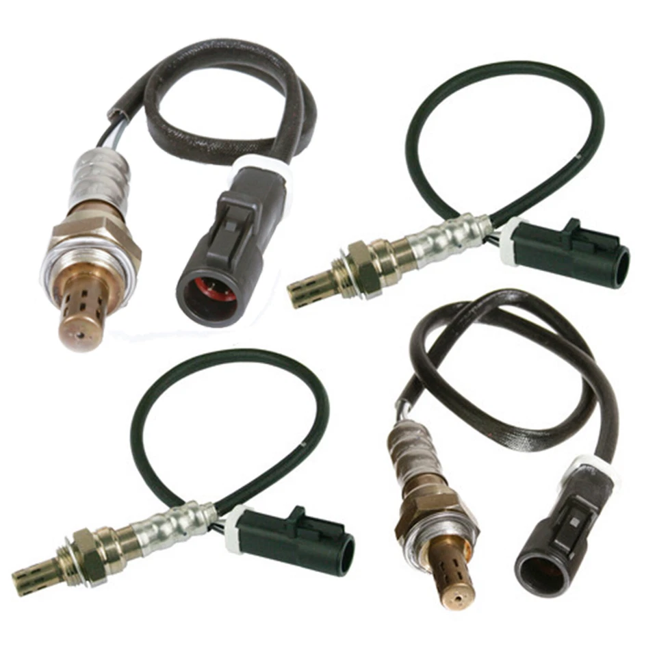 Sensor de oxígeno O2 ascendente y descendente 4 piezas para Ford Fusion Mercury Milan 2007 2008 2009 Foto 2 de 4