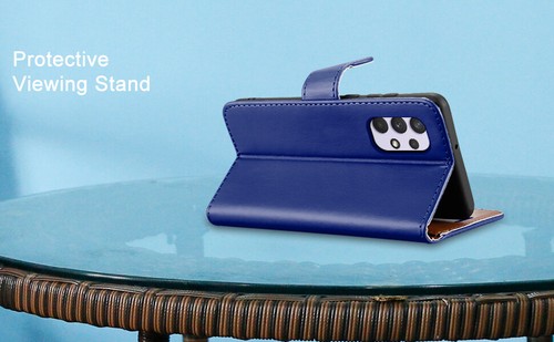 For Samsung Galaxy A33 5G Phone Case Leather Wallet Flip Folio Stand View Cover - Picture 27 of 63