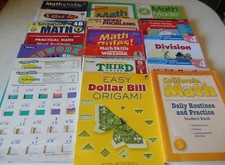 Teacher Lot Math Word Problems Logic 3-8 Gr Homeschool Ed Skills Activities Kids