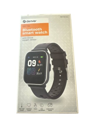 Denver Bluetooth Smartwatch SW-164 Schwarz ''wie neu''