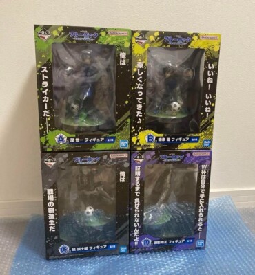 Ichiban Kuji Blue Lock Isagi Bachira Nagi Reo 4er Set Figur A B C D Preis Neu