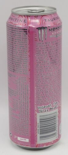 Monster Energy Zero Sugar ULTRA STRAWBERRY DREAMS 500ml can Belgium 12/26 - Picture 4 of 6