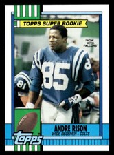 1990 Topps Andre Rison #300 Atlanta Falcons Football Card