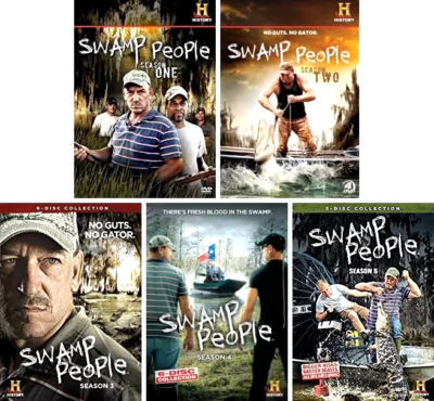 Swamp People Complete Seasons 1, 2, 3, 4, 5, 6 , 7 DVD VERY
