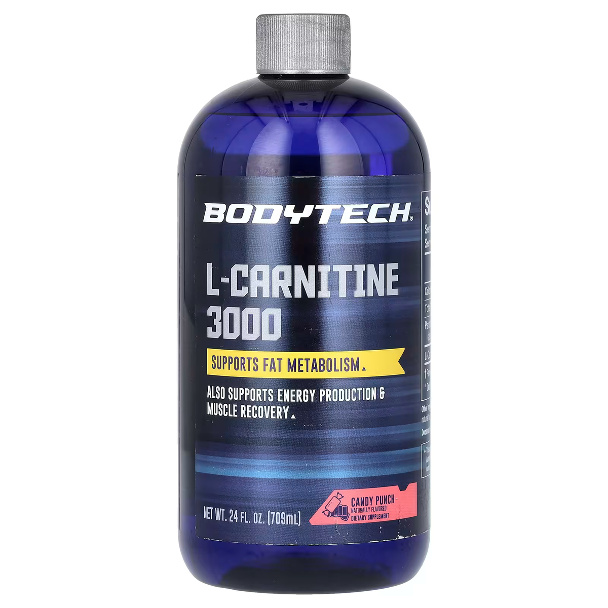 BodyTech L-Carnitine 3000 Supports Fat Metabolism, Energy Production