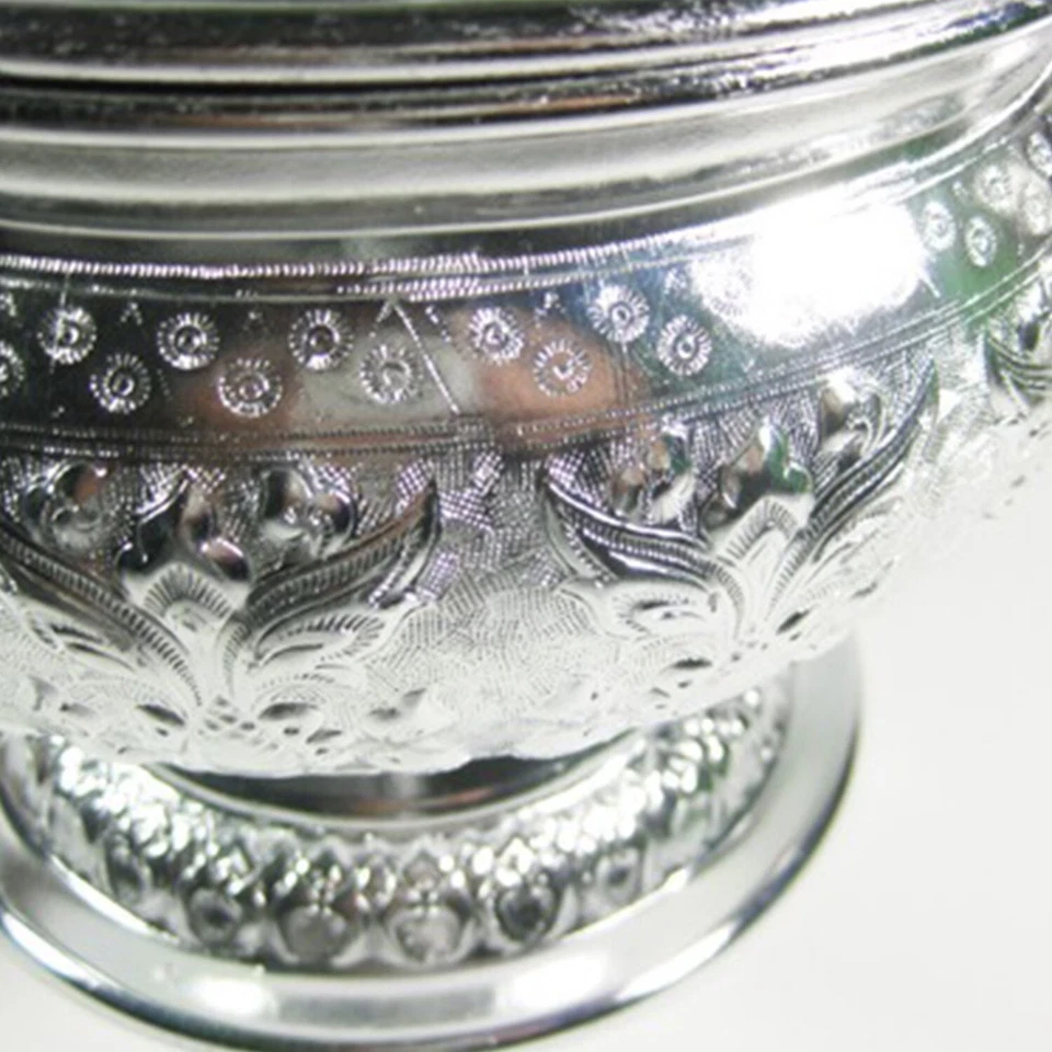 Juego de olla arrocera para servir Laos aluminio + cucharón, tazón para servir auténtico asiático Foto 3 de 4