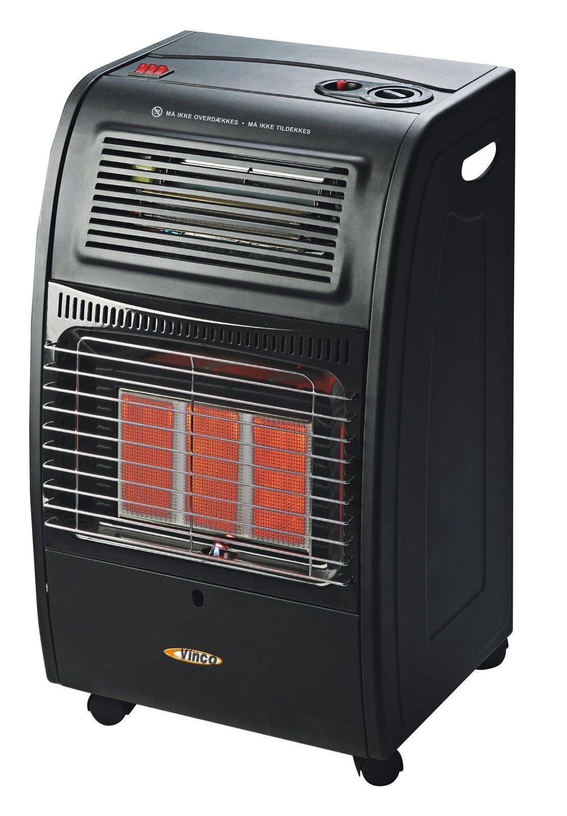 STUFA A GAS GPL VENTILATA CATALITICA CON INFRAROSSI 4200W VENTILATA 1500W (34798