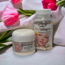Bio Collagen Elastin 1000 mg Softgels Anti-Wrinkle Cream Antioxidant Pills