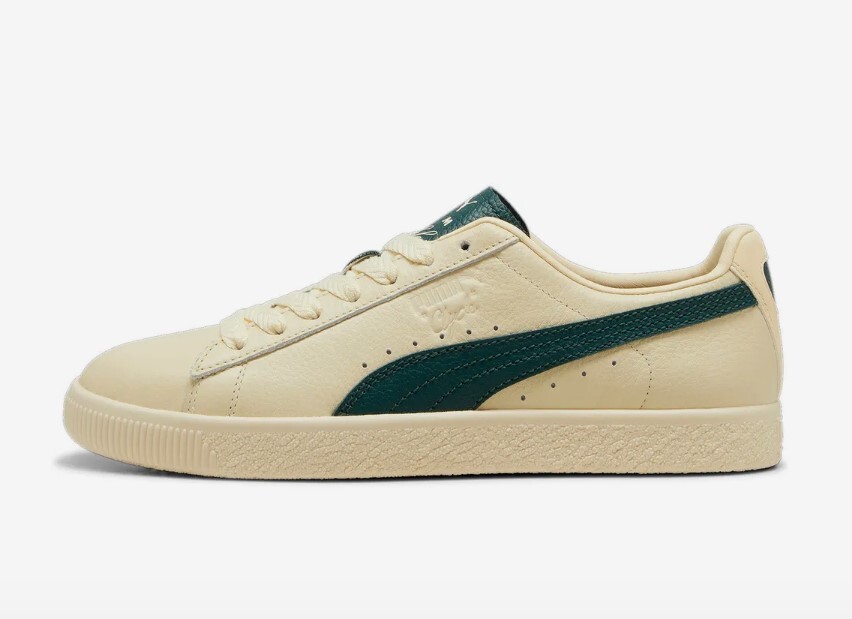 スニーカー ^PUMA^ Clyde Players Lane Creamy Vanilla 39870101 398701-01 PUMA Players Lane Clyde Creamy Vanilla men's shoes 398701 01
