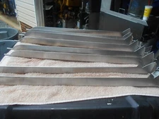 BKI VGG-8 TOUCH-TEC ROTISSERIE OVEN SPITS LOT OF 8 STAINLESS STEEL