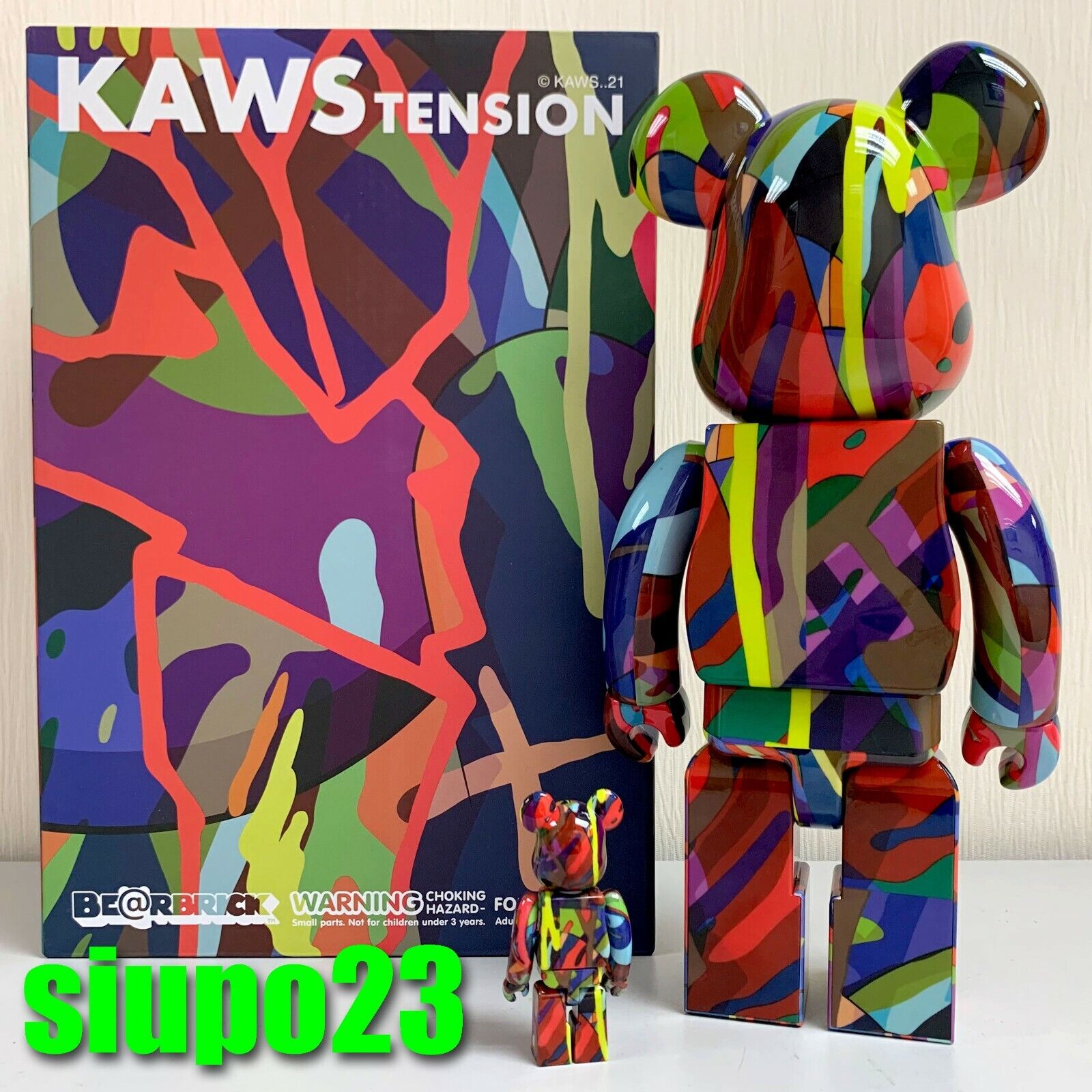 KAWS, Medicom Toy BEARBRICK X KAWS Tension 400% Available For Immediate  Sale At Sotheby's