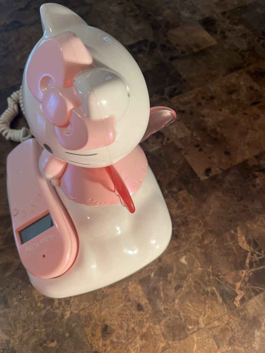 Hello Kitty Phone Fairy Corded Telephone Landline Pink Hello Kitty Phone Fairy Corded Telephone Landline Pink