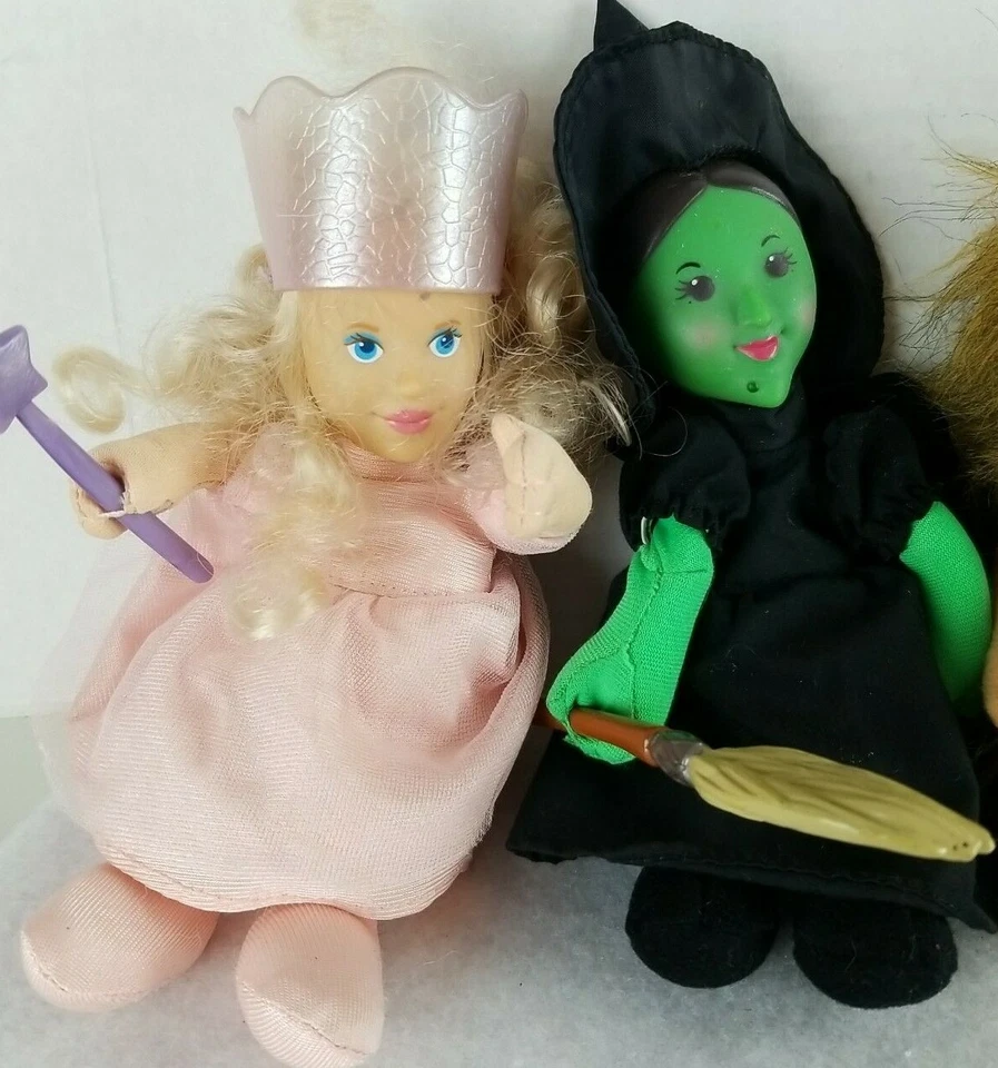 Juego de 6 piezas de juguete de peluche Turner C 1998 de colección Mago de Oz 8 pulgadas Foto 4 de 4