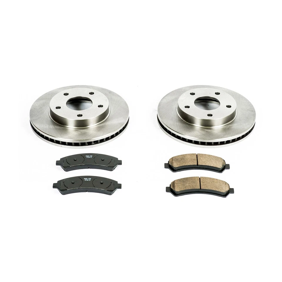 Kit de freno liso de repuesto Power Stop 1 clic para autospecialty para 98-03 Chevy S10 Foto 2 de 2