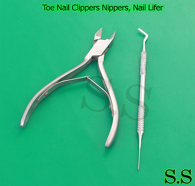 Chiropody Podiatry Instruments for ingrown Toe Nail Clippers Nippers ...