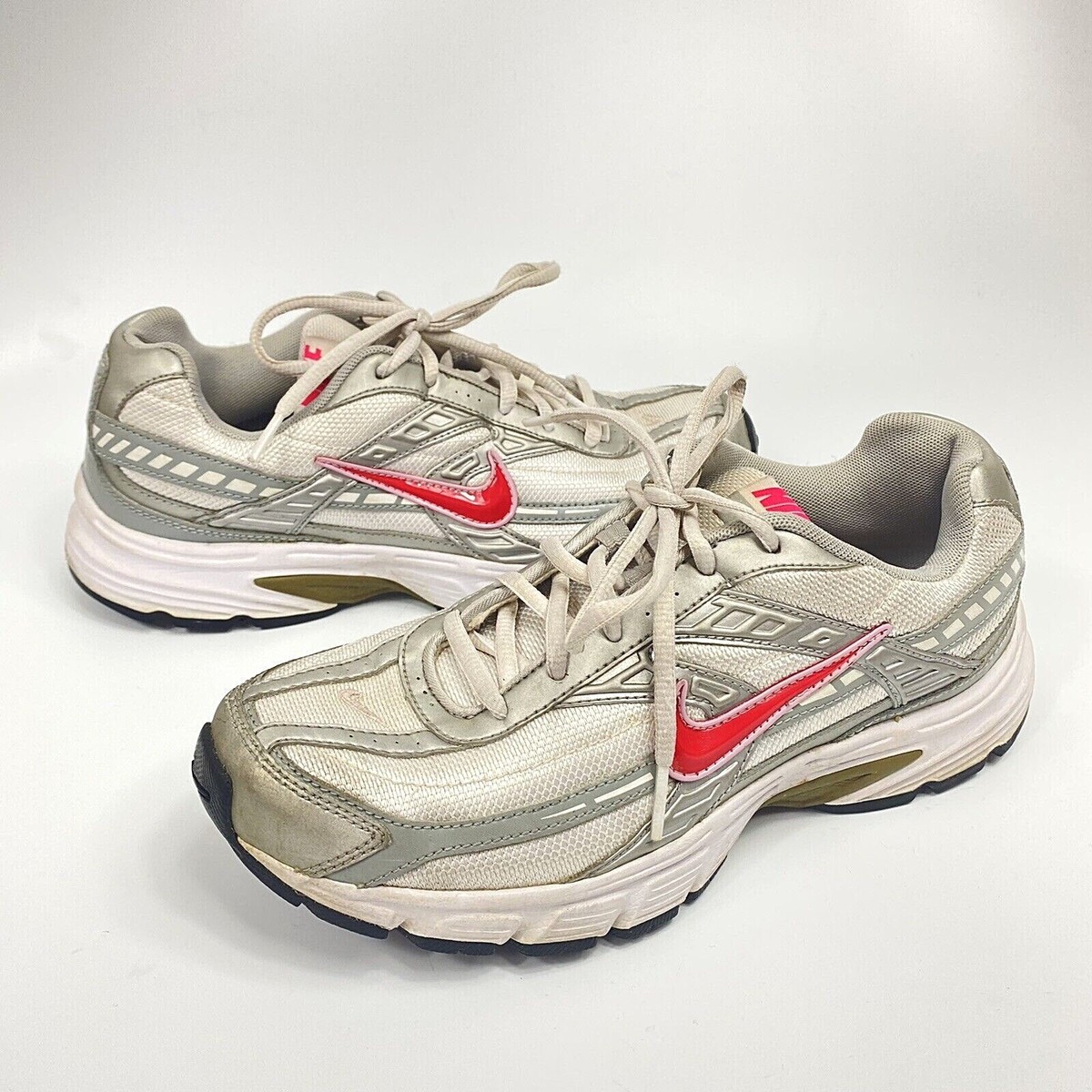 Nike Initiator Women's Running Shoes Size White Pink Gray