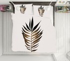 3D Golden Leaves 3575NA Bed Pillowcases Quilt Cover Duvet Boris Draschoff Fay