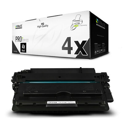 4x Toner f�r HP LaserJet Enterprise 700 Mf� M 712 725 xh f�dn z n Plus BLACK