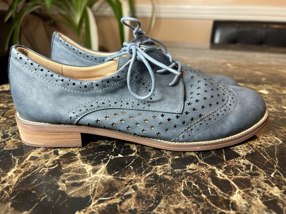 Zapatos PinUp Couture Oxford Gris EE. UU. 11 Foto 3 de 4