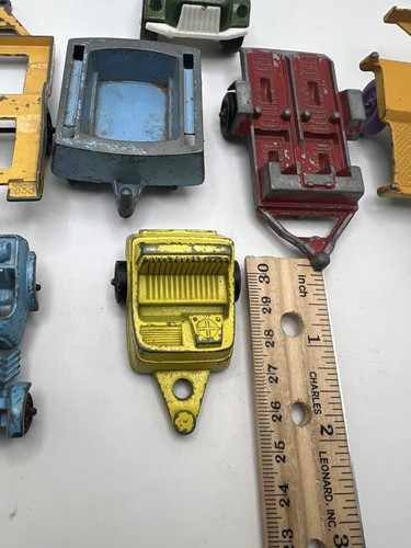 VTG TOOTSIE TOY LOT OF 7 CARS TRUCK & TRAILERS - Picture 4 of 6