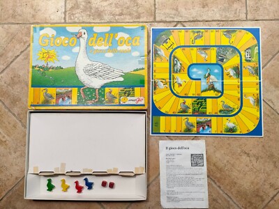 GÄNSESPIEL UND TREPPENSPIEL Gesellschaftsspiel Ravensburger Freund Giò