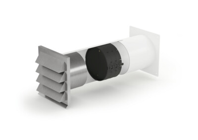 Naber Mauerkasten inkl. Thermobox E-Jal 150 Edelstahl-Außenjalousie